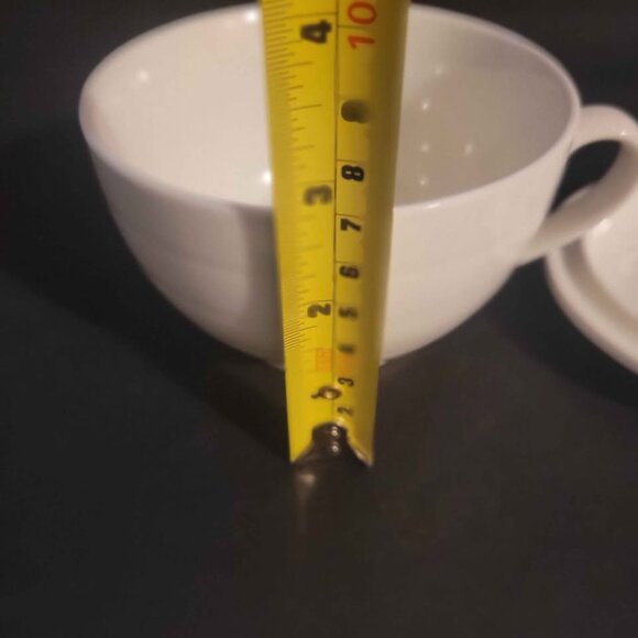 Tea Forté Cafe Cup In White Porcelain - Picture 5 of 7